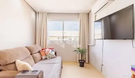 Apartamento semimobiliado de 2 dormitórios com vaga de garagem no Moradas Clube Canoas, aceita financiamento e FGTS