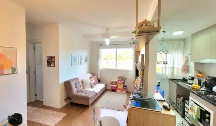 Apartamento de 47,31m² privativos, no Bairro Estância Velha em Canoas, 2 dormitórios,1 vaga de garagem, com elevador