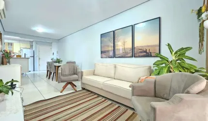 Apartamento de 77m² à venda no bairro Nossa Senhora das Graças em Canoas RS - 2 dormitórios, sacada com churrasqueira - Aceita financiamento