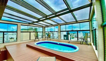 Cobertura 3 dormitórios com piscina privativa