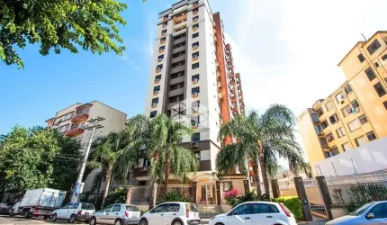 APARTAMENTO À VENDA NO BAIRRO FLORESTA, COM 2 DORMITÓRIOS, 1 SUÍTE, SACADA, CHURRASQUEIRA, VAGA DE GARAGEM, ELEVADOR E PISCINA
