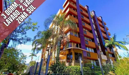 3 DORMITÓRIOS (1 SUITE), CHURRASQUEIRA E 2 VAGAS DE GARAGEM PRÓXIMO AO BARRA SUL