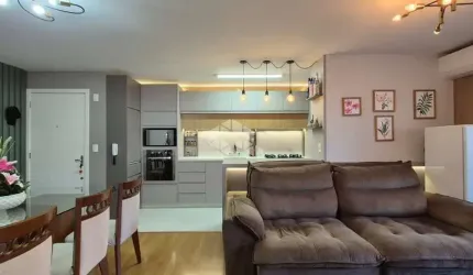 Apartamento com 02 dormitórios sendo 01 suíte e 02 vagas no bairro Villagio Iguatemi em Caxias do Sul