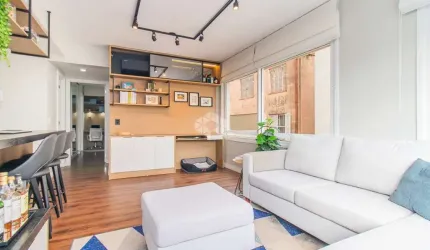 Apartamento a venda Menino Deus 2 dormitorios e suite com garagem