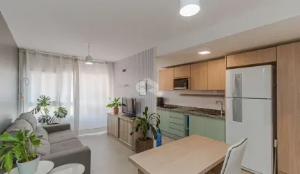 Apartamento  44m² com 01 dormitório  1 vaga no Bom Fim