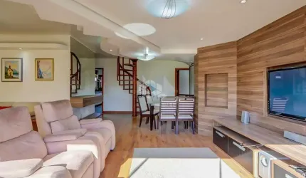 Cobertura com 3 dorms, 3 vagas, e Elevador. Jardim Lindóia.