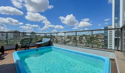 Cobertura à venda com 240 m2 com 3 quartos e  2 vagas  vista perene para o Parque Germania - Predio com infraestrutura!!!