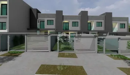 Casa sobrado com 3 suites duas vagas cobertas no bairro Igara