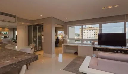 Apartamento à venda no Petrópolis com 3 quartos (1 suíte) e 2 vagas FICA MOBILIADO!!!!