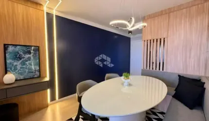 APARTAMENTO DE 2 DORMITORIOS NO BAIRRO BARREIOS-SÃO JOSÉ/SC