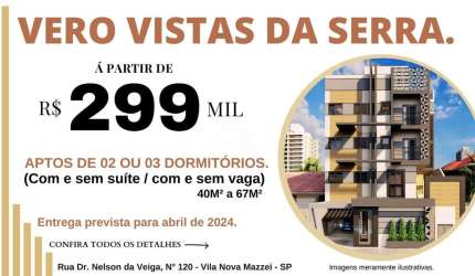 Apartamento de 67,29m²  a Venda na Vila Mazzei
