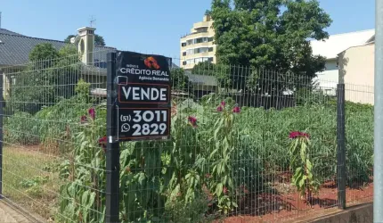 Terreno de esquina a venda no bairro Universitário em Lajeado/RS