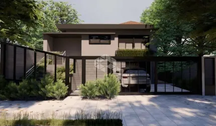 Casa com 4 dormitórios, 2 suítes e 4 vagas no Três Figueiras