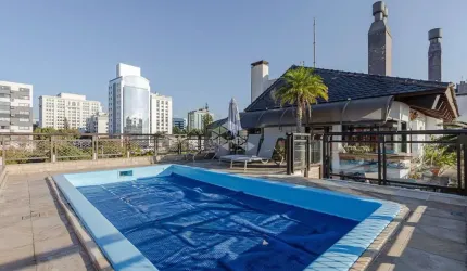 Cobertura com vista panorâmica no bairro Higienópolis