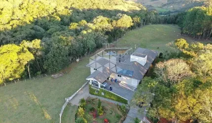 Lindo Sítio com 40.000m2, casa com 260m2, Rio Bonito, Taquaras, Rancho Queimado, SC