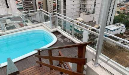 Cobertura duplex  3 quartos  -  Praça Getúlio Vargas - Florianópolis 300m2 privativos