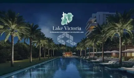Lake Victória, 4 suítes, varanda, churrasqueira, 3 vagas e vista para o Guaíba