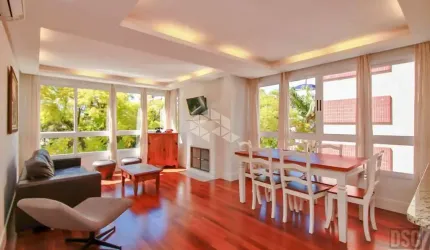 Apartamento 3 dormitórios com 1 suíte; 3 vagas de garagem, no bairro Rio Branco, em Porto Alegre/RS.