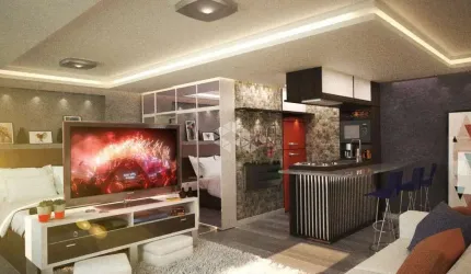 Apartamento de 1 dormitório e vaga de garagem no Bairro Floresta em Porto Alegre/RS