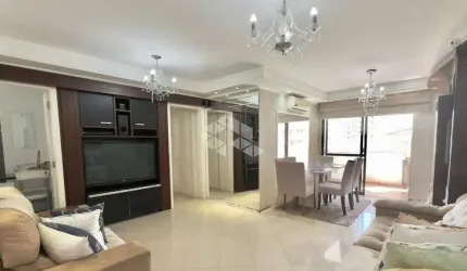 APARTAMENTO SEMIMOBILIADO COM 3 QUARTOS SENDO 1 SUÍTE 1 VAGA DE GARAGEM E HOBBY BOX NO BALNEÁRIO EM FLORIANÓPOLIS