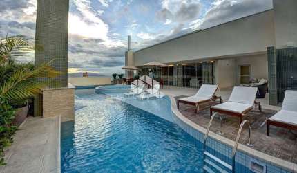 APARTAMENTO MOBILIADO COM 3 QUARTOS SENDO 1 SUÍTE E 2 VAGAS NO ITACORUBI FLORIANÓPOLIS