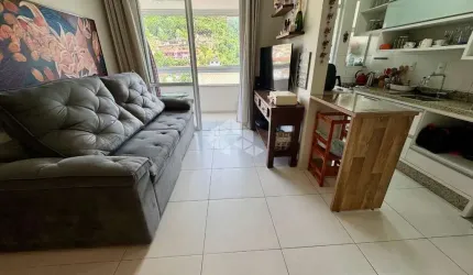 APARTAMENTO COM SACADA GOURMET SEMIMOBILIADO NO CÓRREGO GRANDE EM FLORIANÓPOLIS