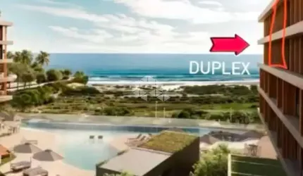 APARTSMENTO COM 3 SUÍTES E 2 VAGAS DE GARAGEM COM VISTA PARA O MAR NO CAMPECHE EM CONDOMÍNIO COMPLETO