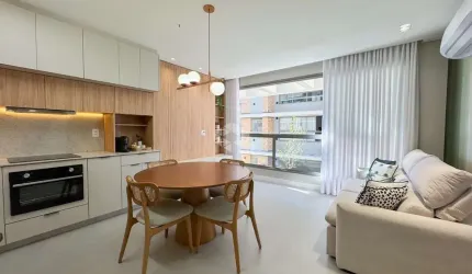 APARTAMENTO SEMIMOBILIADO 1 QUARTO LAZER COMPLETO ESTREITO FLORIANÓPOLIS