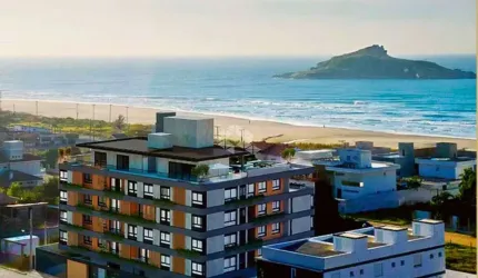 Apartamentos à venda em Imbituba com vista para o mar à uma quadra da praia e área de lazer completa