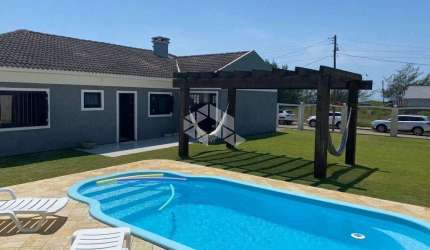 Casa 3 dormitórios, 153,18m² privativos, na Praia Noiva do Mar, a 100 metros da praia