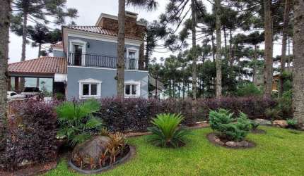 Casa 5 suítes, 567m² privativos, no Condomínio Aspen Mountain, em Gramado