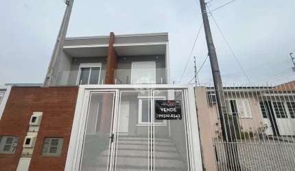 Sobrado novo 106,11m² 3 dormitórios sendo 1 sacada 1 vaga Bairro São José