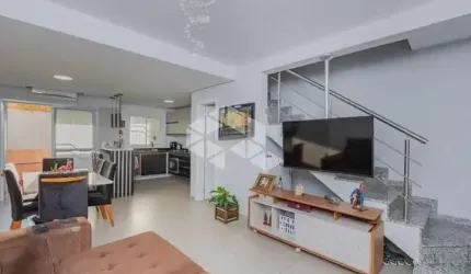 Casa/Sobrado 3 dormitórios, 1 suíte com sacada, churrasqueira, patio nos fundos. A venda no Bairro Igara - Canoas