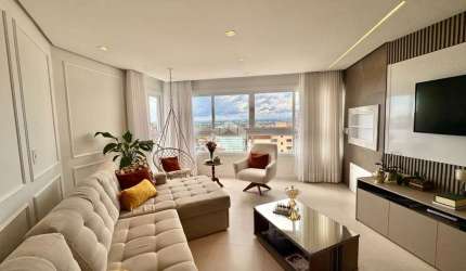Apartamento semi mobiliado com 3 dormitorios sendo 1 suite no bairro Centro em Canoas/RS