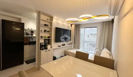 Apartamento de 50m² com 2 Dormitórios semi mobiliado para vender no Bairro Igara, Canoas -por R$ 349.999.