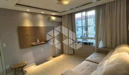 Apartamento semimobiliado, 2 dormitórios, 1 vaga de garagem. Condominio Esteio Belo