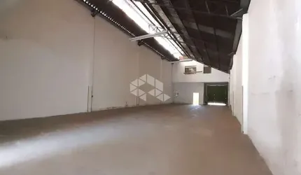 Pavilhão no bairro Navegantes, em Porto Alegre
