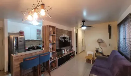 Apartamento de 3 dormitórios(1suíte), 2 banheiros, sacada, pátio privativo, 1 vaga de garagem.