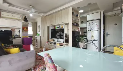 Apartamento 2 Dormitorios, 1 vaga de garagem no Bairro Humaita, Em Porto Alegre