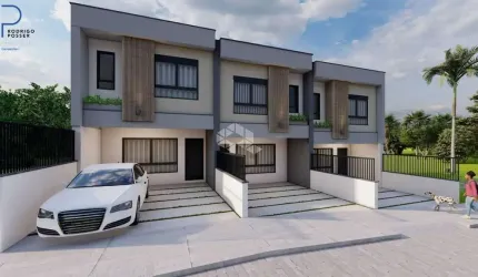 Sobrado de 113m², 3 dormitórios, garagem p 2 carros no Colina Sorriso III