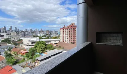 Apartamento com 1 dormitório em NH, sacada com churrasqueira e box