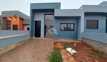 Casa 3 dormitórios, 1 banheiro sala e cozinha integradas, com 73,21 m² privativos,  Estância Velha, aceita financiamento bancário.