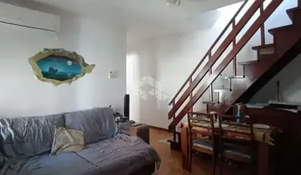 Apartamento cobertura 2 dormitórios e 1 vaga no bairro Santana