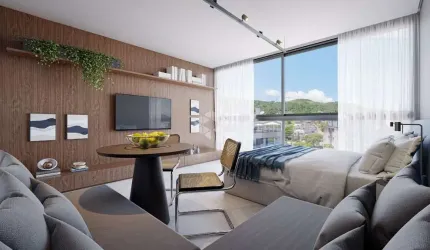 Apartamento à venda de 3 suítes com vista mar