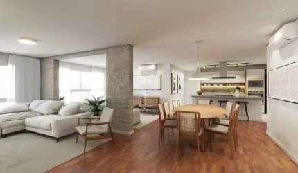 APARTAMENTO A VENDA NOS JARDINS, com 128 m², 02 suítes, escritório e vaga de garagem, próximo ao Parque Trianon