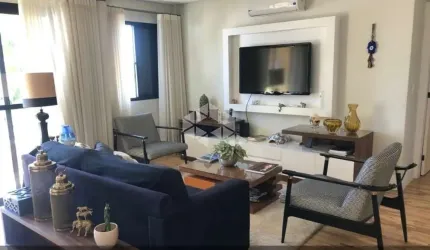 Apartamento cobertura a venda no Brooklin com 209m², 2 dormitórios sendo 1 suite e 3 vagas
