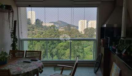 Apartamento em Tamboré- 122m2 ,1 suite 2 quartos em Condomínio clube
