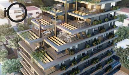 STÚDIO COM TERRAÇO E VAGA DE GARAGEM