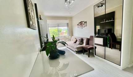 Apartamento 01 dormitório,  com 40 metros privativos, no Jardim Botânico