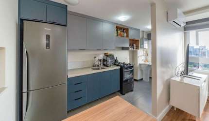 APARTAMENTO COM 3 DORMITÓRIOS, 1 SUÍTE, CLOSET, 2 VAGAS DE GARAGEM , 67,43 M2, LOCALIZADO NO BAIRRO SÃO SEBASTIÃO.